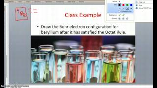 Beryllium Bohr Diagram Drawing