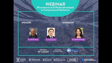 Tercer Webinar del ciclo Microstructural & Multiscale analysis in Computational Mechanics