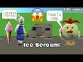 Ice scream in chicken gun   chicken gun  128 gaming tv