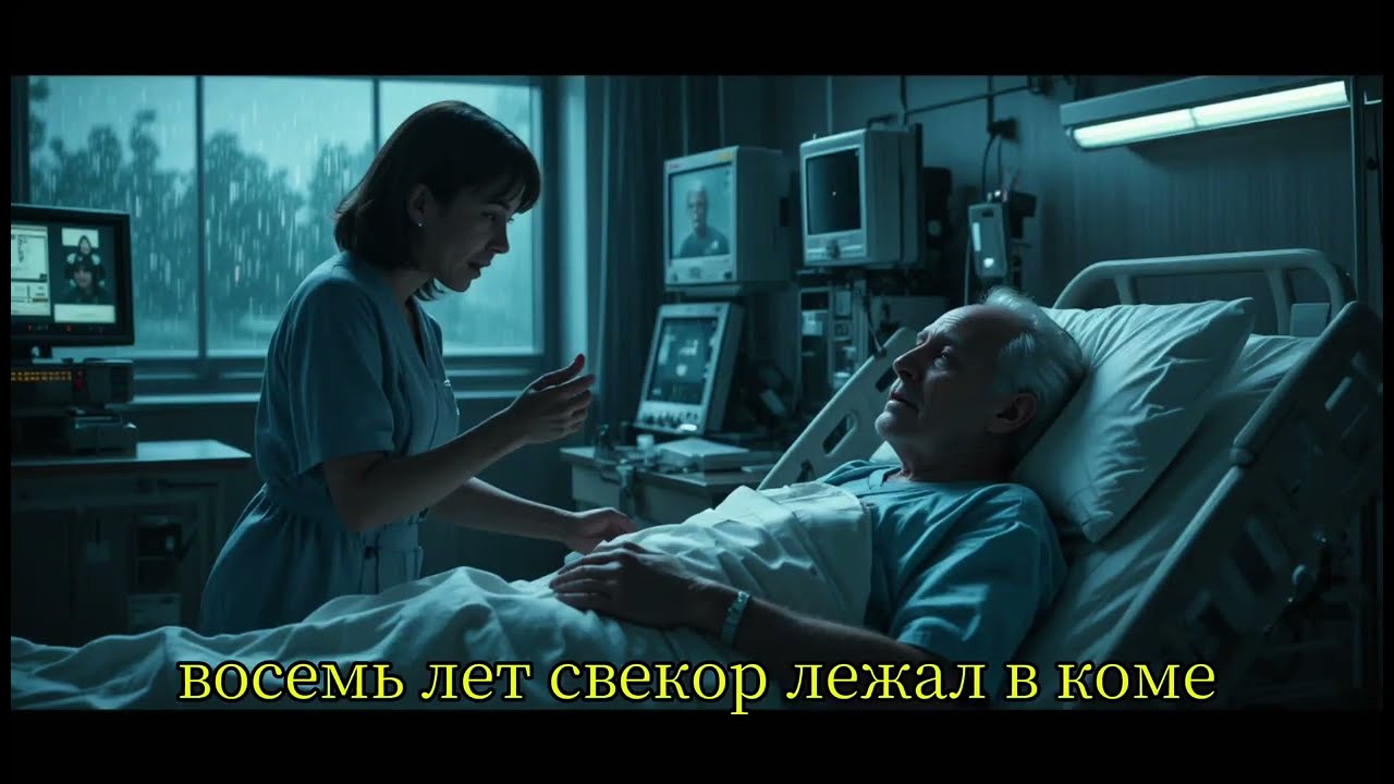 8 лет свёкор лежал в коме. Когда муж улетел на море, старик открыл глаза и сказал 7 слов...
