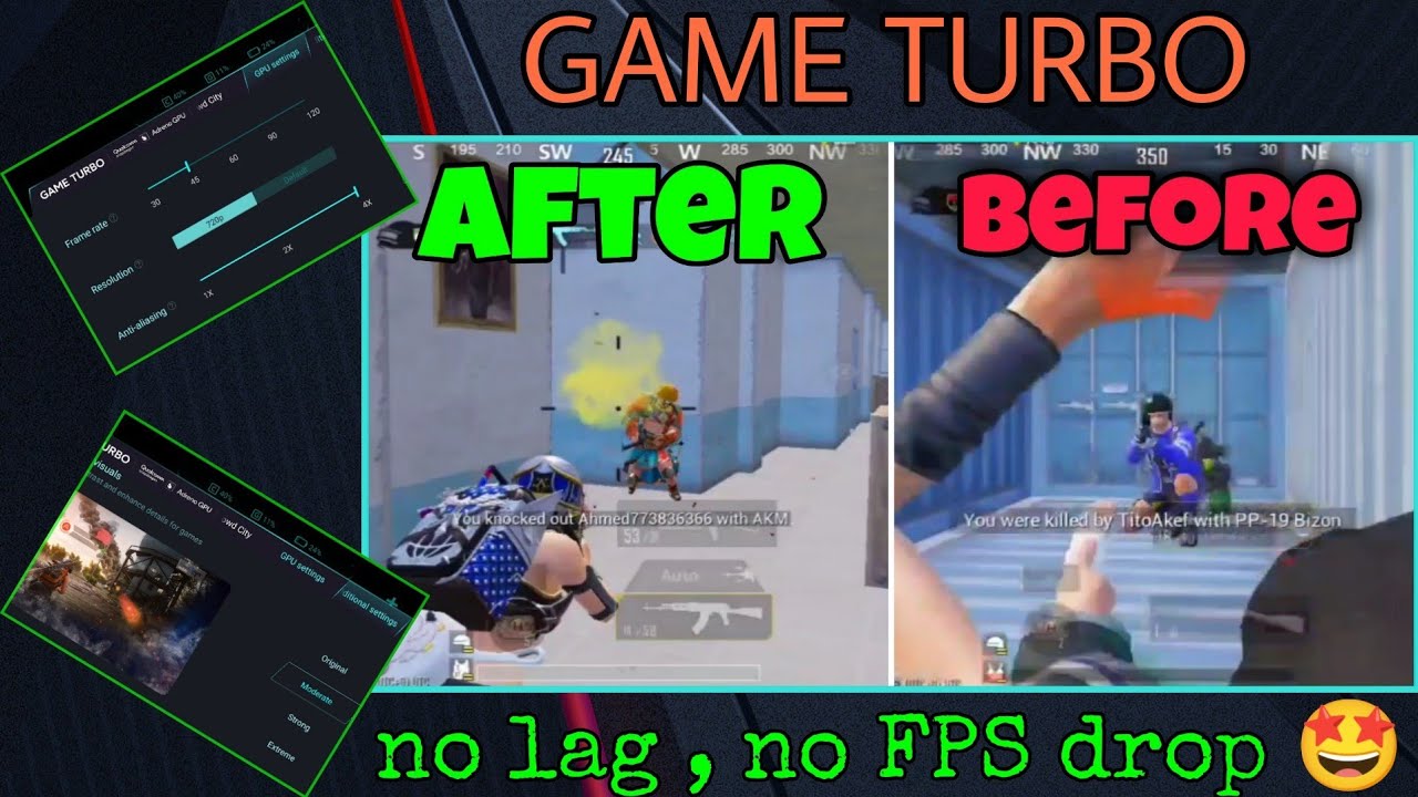 Best Game Turbo setting 🔥 | no lag no FPS drop🤩😉 |Xiaomi Mi 10 T