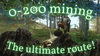 New World Mining Route - Inkwell - Level 200 Mining Made Easy