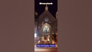 BUNYI LONCENG DOA ANGELUS DI KATEDRAL MANADO