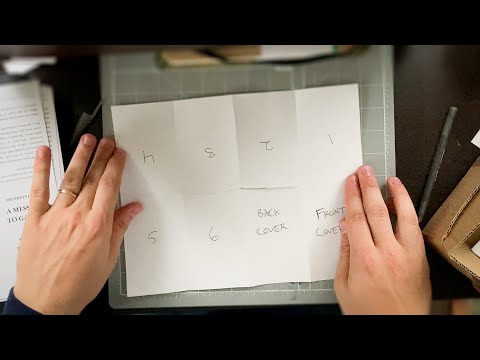 how to print + fold a zine from one sheet of paper (w/ Canva)