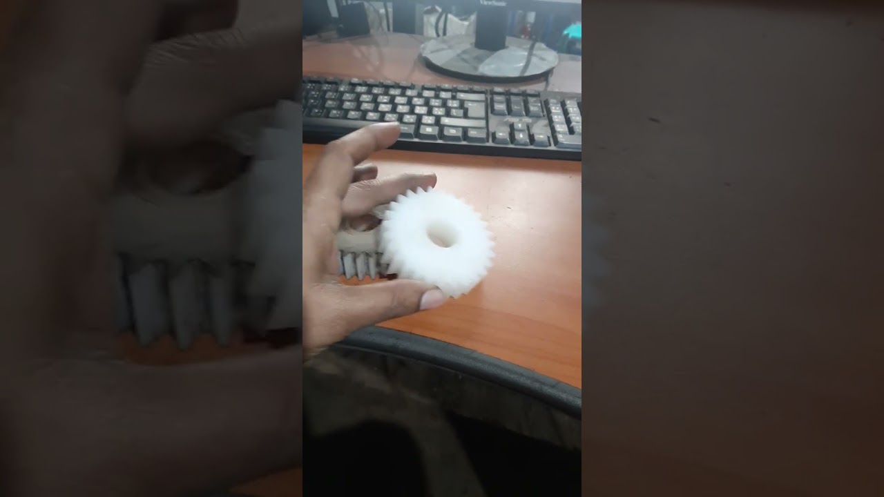 Totally Complete Gear Develop by cnc Milling Machine. Ura Dhura Tech, Subscribe Friends