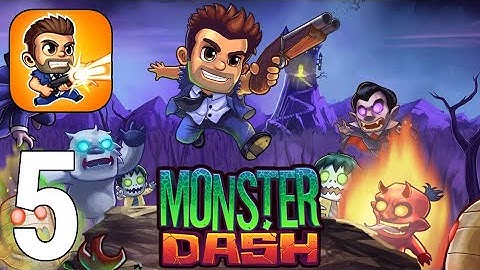 Monster Das‪h Gameplay Walkthrough Part 5 - Classic Dash [iOS/Android Games]
