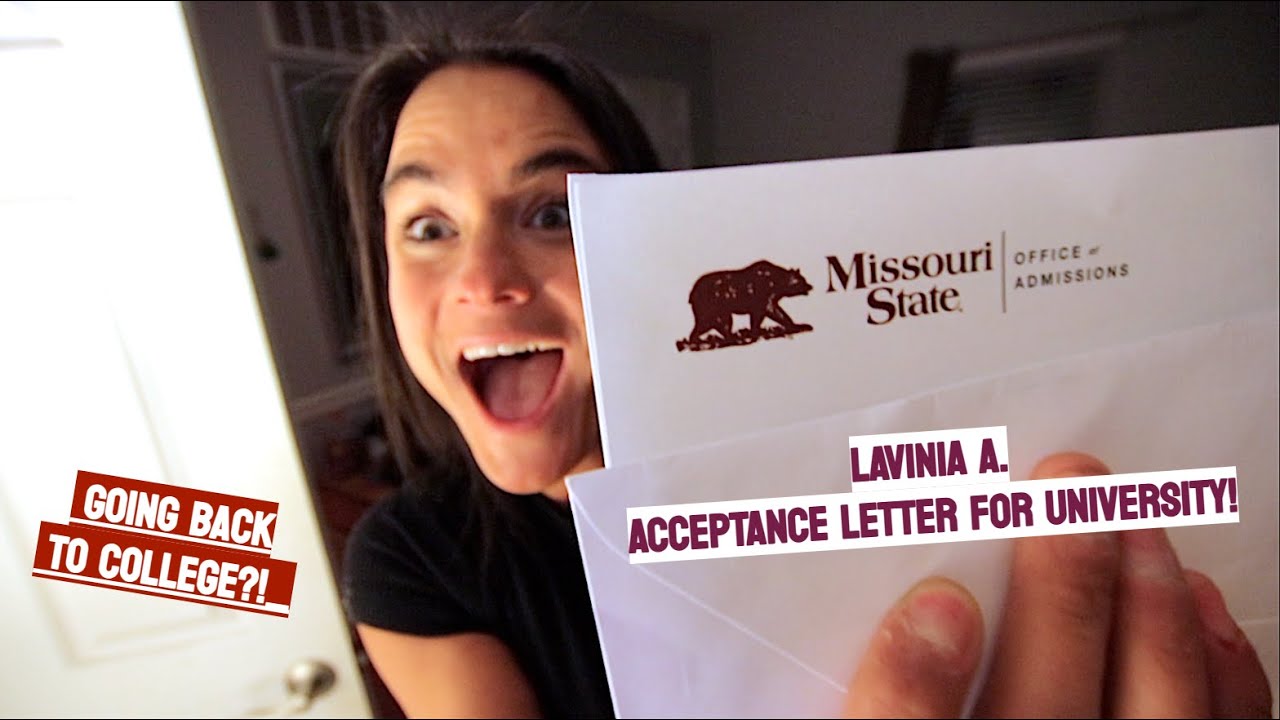 VLOG: RECEIVING my COLLEGE letter? (ACCEPTANCE or DENIAL?!)