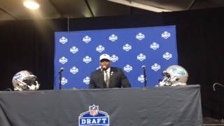 Jonathan Allen Interview Washington Redskins NFL Draft 1st Round Press Conference #NFLDraft
