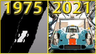 Evolution of Racing Video Games 1975 -2021