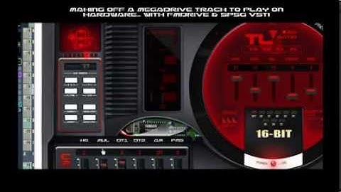 SEGA MEGADRIVE メガドライブ MUSIC HOW TO... (FMDrive + SPSG VSTi)