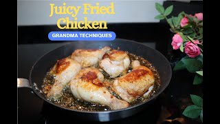 HOW TO MAKE FRIED CHICKEN MARINATED IN FLAVORFUL PASTE| OLD FASHIONED RECIPE FROM GRANDMA.