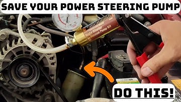 How To Use A Vacuum Pump To Bleed Your Power Steering System