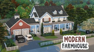 Modern Farmhouse || The Sims 4 Family Home: Speed Build screenshot 4