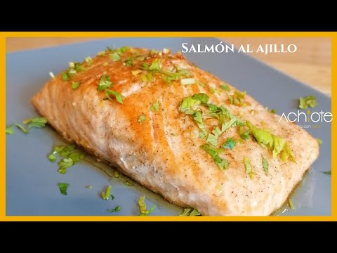 Video: Salmón Al Ajillo