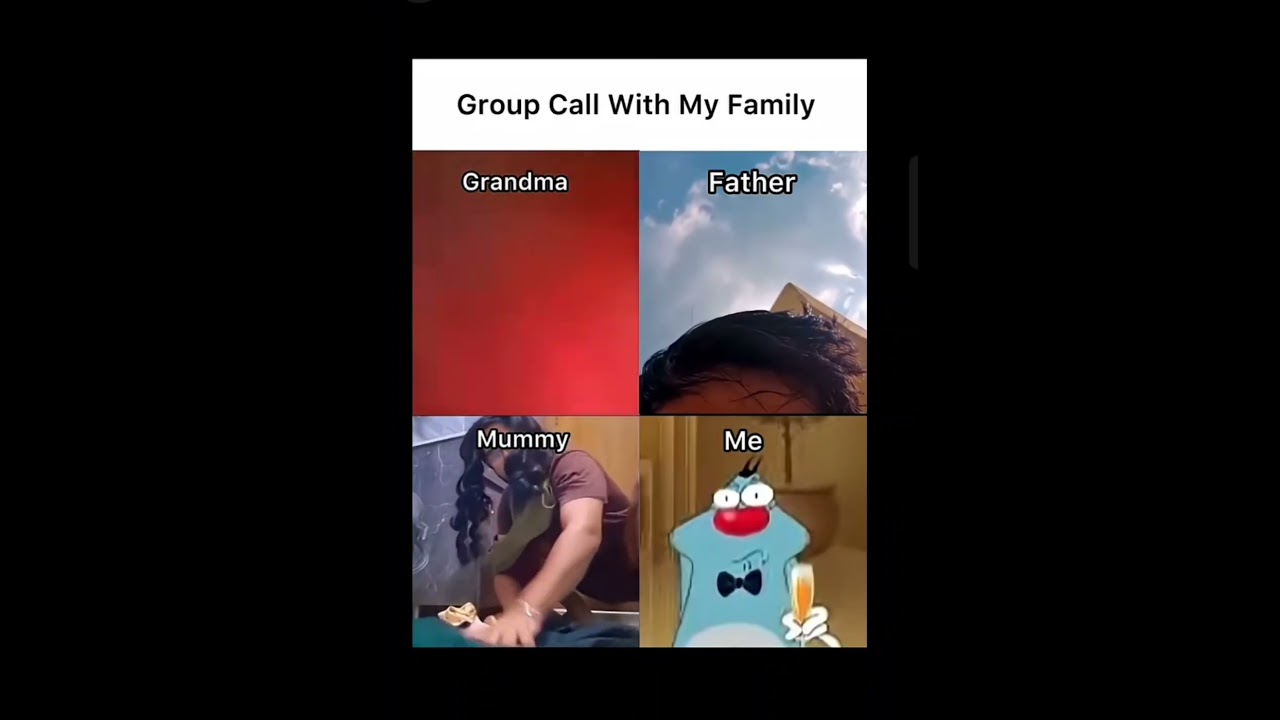 POV: FAMILY GROUP CALLS 📱