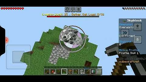 An Incredible Start Skyblock #1|Minecraft|Cubecraft 