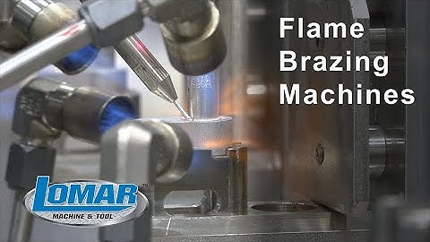 Lomar Machine & Tool Company Flame Brazing Machines