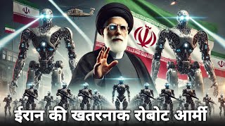 ईरान की खतरनाक रोबोट आर्मी | Iran Robot Army Explained | Future War Technology 2025