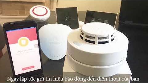 WESMART giới thiệu CẢM BIẾN KHÓI (Smoke sensor) - Hè An Toàn