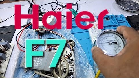 Haier Dc inverter ac F7 error code outdoor pcb Babar Electronics