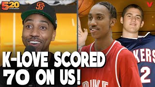 Jeff Teague's HILARIOUS story of playing Kevin Love in high school: "Scored 70 on us!" | Club 520