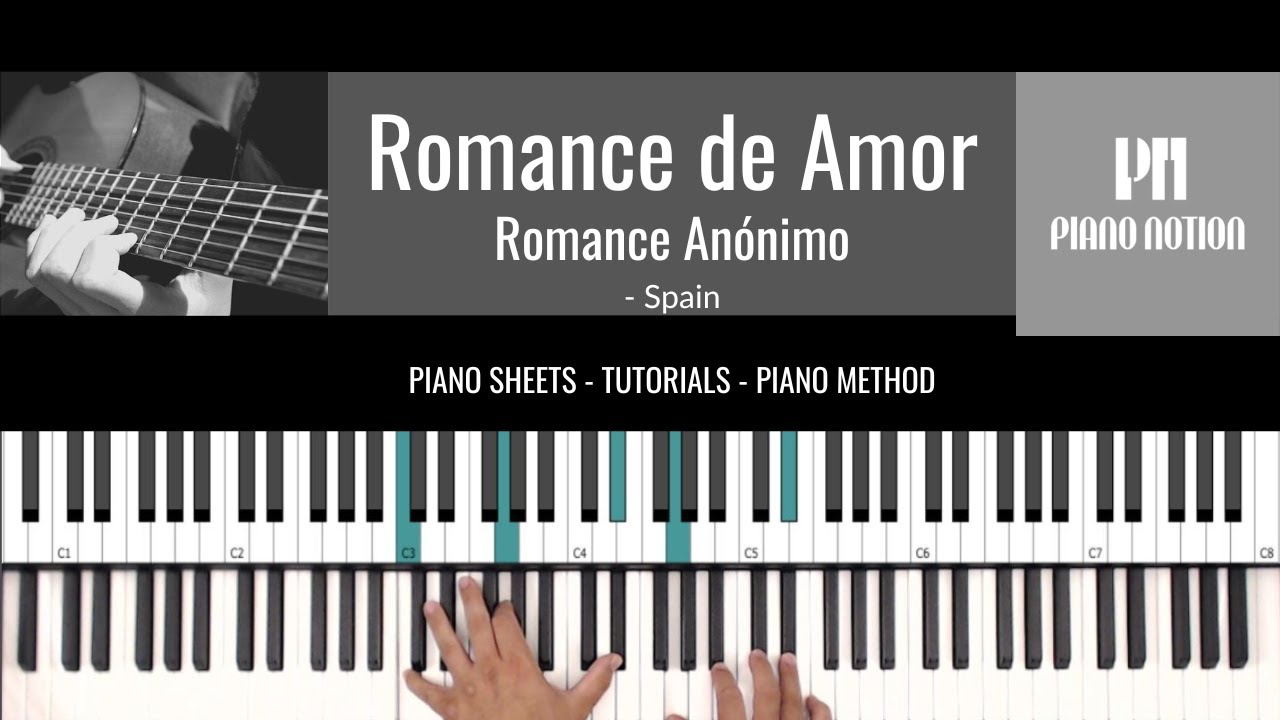 Romance de Amor - Spanish Romance (Sheet Music - Piano Solo
