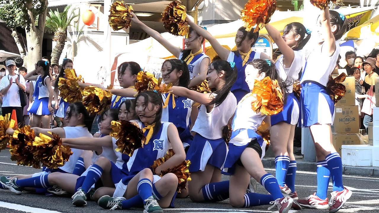 チアダンス・バトン演舞③ 市立沼津高校 沼津夏まつり 2023