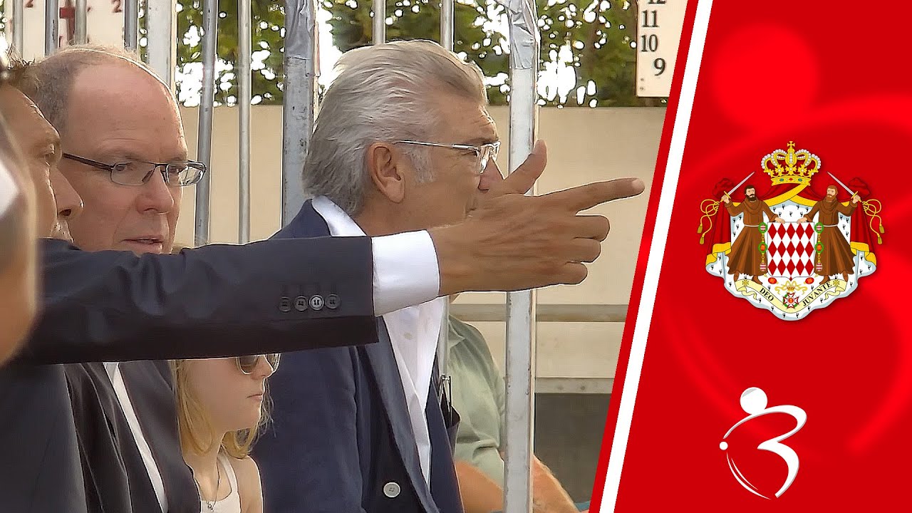 Miniature : Huitième FRANCE vs MONACO devant le Prince Albert et sa fille : Doublette Pétanque Monaco 2023