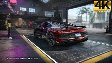 Need for Speed Heat ➤ AUDI R8 V10 Performance (2019) - Gameplay 4K60FPS