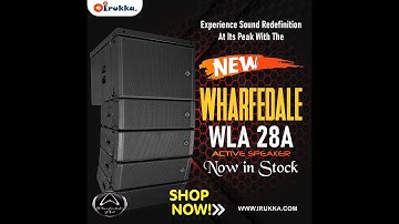 WLA 28A Active Line Array in Action