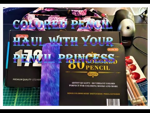 Shuttle Art 172 Colored Pencils, Soft Core Color Pencil Set for Adult  Coloring Books Artist Drawing Sketching Crafting