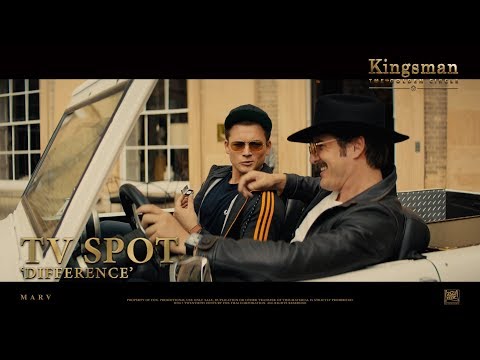 Kingsman: The Golden Circle [&#039;Difference&#039; TV Spot in HD (1080p)]