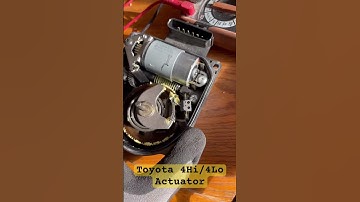 Toyota 4WD Repair - Actuator Assembly #Toyota #4WD #ActuatorRepair