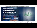 Free Online Certification by Punjab Government "Global IT Certifications"