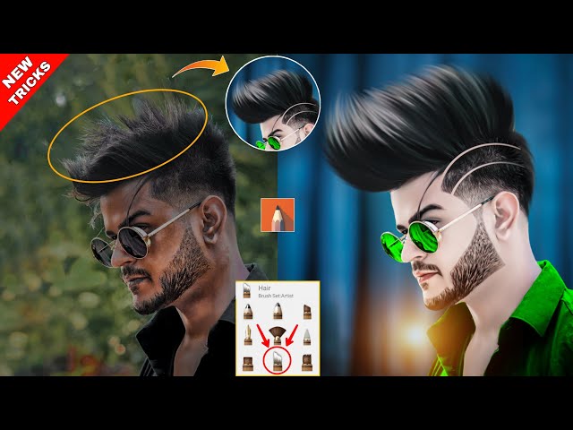 Cb Editing Hair Style Png For Picsart And Photoshop - Png Boys Hair Style,  Transparent Png , Transparent Png Image - PNGitem