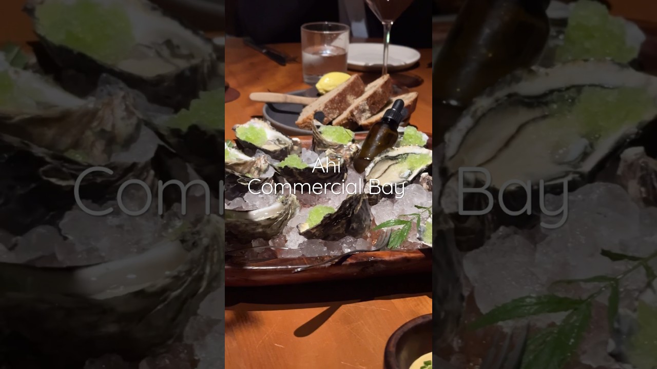 NZ Foodie | Ahi, Commercial Bay | Heaven for seafood lovers 