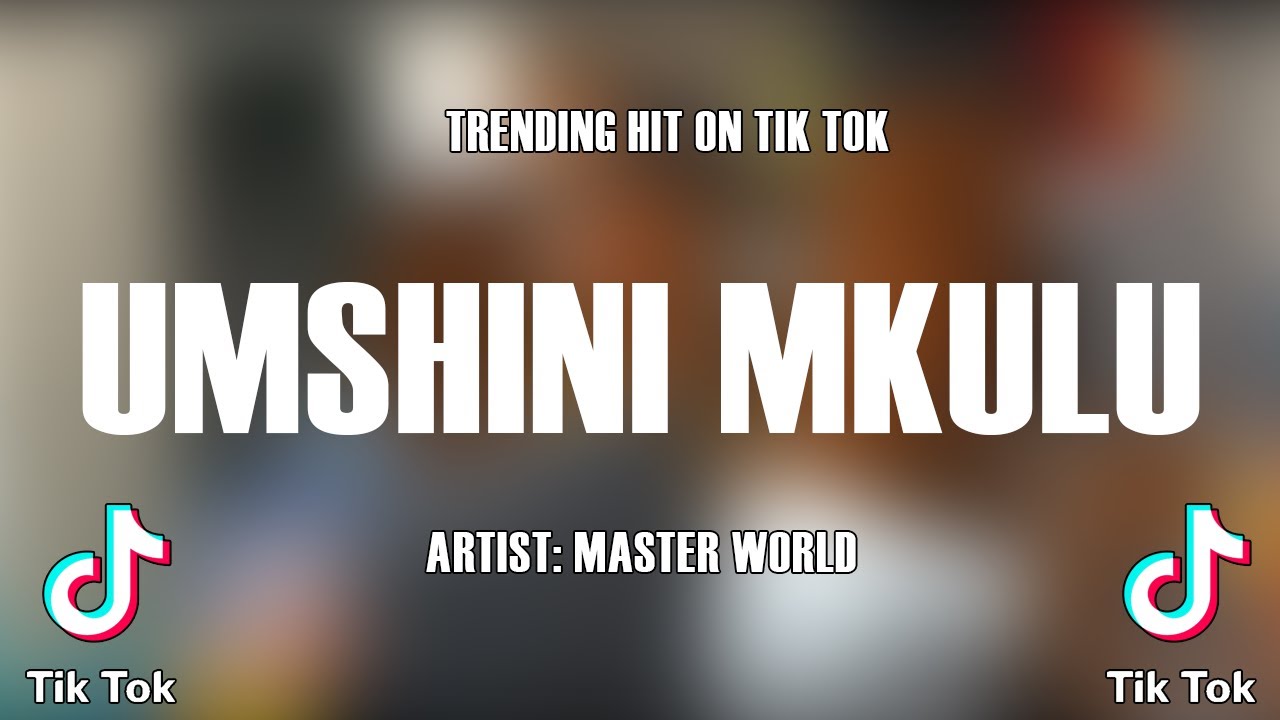 Umshini Mkhulu Beatz-Master World (SUBSCRIBE PLEASE)