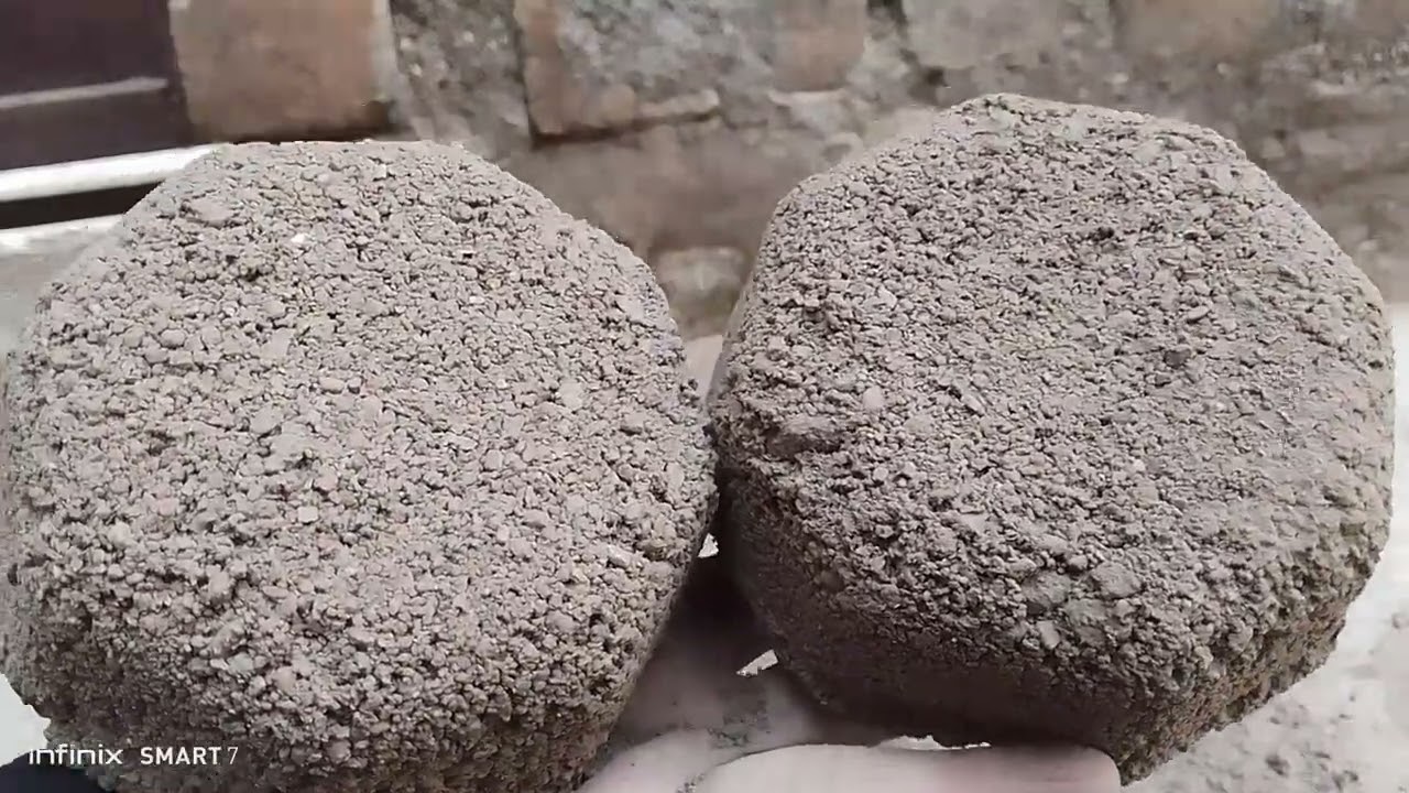 Asmr: gritty cement texture bouls dry floor crumbling ❤️ subscribe me guys 👈🏻🔔