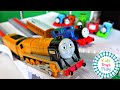 Thomas & Friends Tomy Vs Trackmaster Toy Train Races