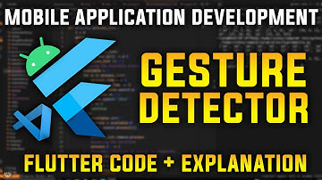 Gesture Detector Explained Simply | Flutter for Beginners | Mobile Application Development