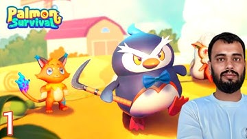 Palmon Survival Gameplay Walkthrough  part #1  (iOS, Android) amazing gameplay 💥