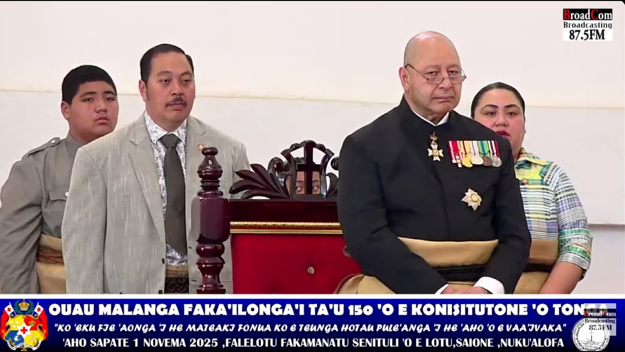 Ouau Malanga Fakafeta’i Ta’u 150 Konisitutone ‘o Tonga Constitution Remembrance Thanksgiving Service