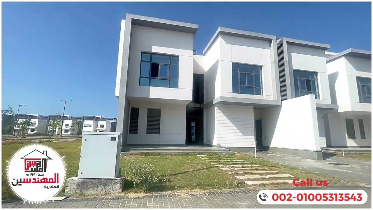 اتفرج بالتفصيل علي شرح فيلا مودرن - المنصورة الجديدة - كمبوند اريج - زاهيه - فيلات - مصر - المهندسين