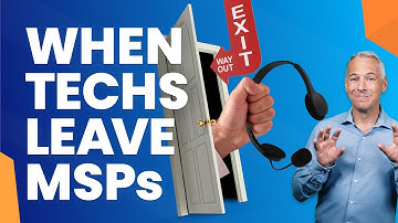 3 Reasons Your Best MSP Technicians Will Leave You