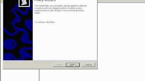 37 Resultant Set of Policy (RSOP).wmv