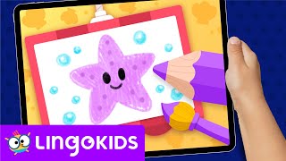 DRAW WITH LINGOKIDS 🧑‍🎨❤️ Drawing games for kids | Lingokids Games 🕹️
