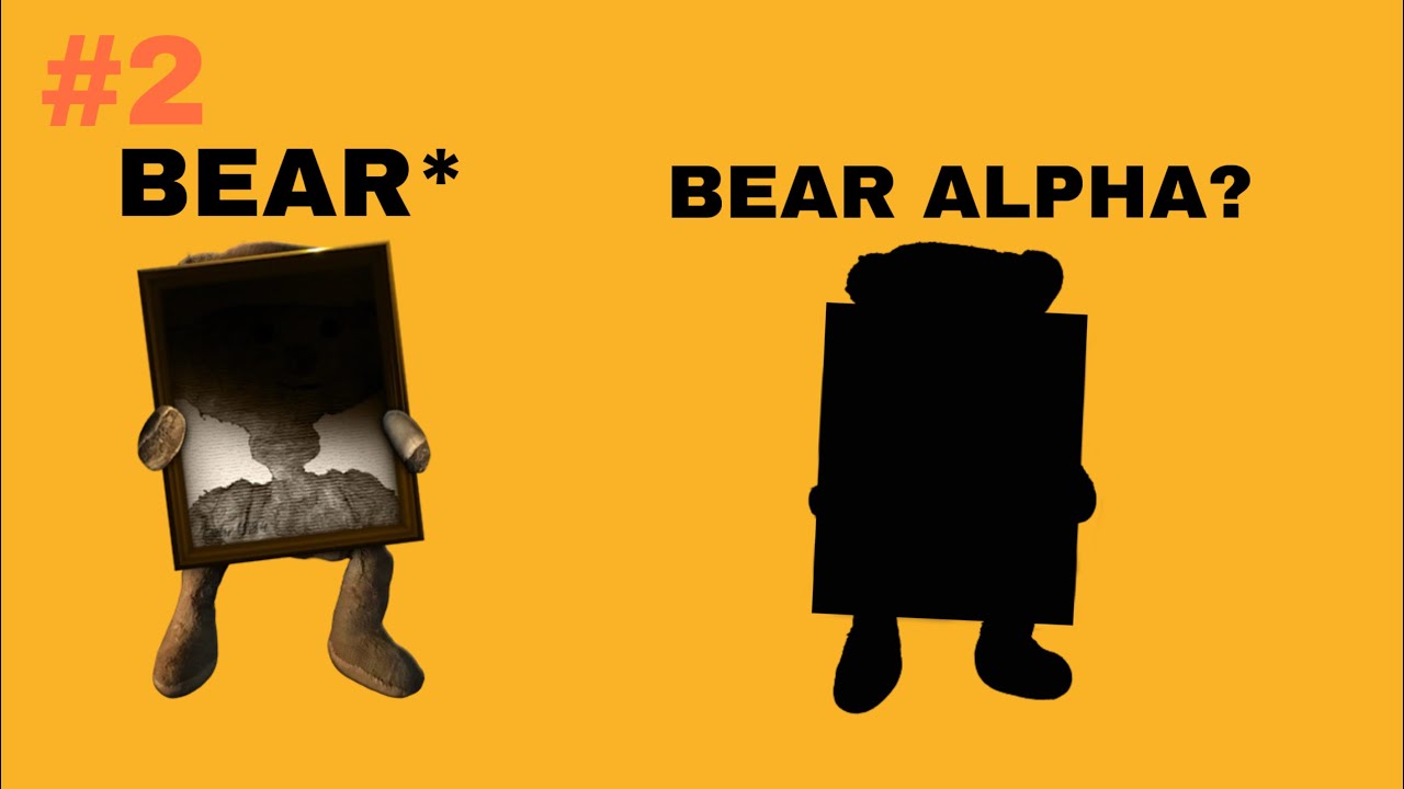 I Redesigned Bear* Skins To Fit Bear Alpha (Part 2) YouTube