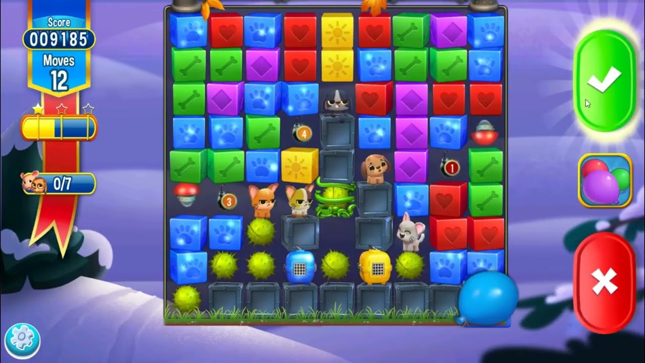 Pet Rescue Saga Level 5998 - NO BOOSTERS | SKILLGAMING ✔️