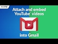 Embed YouTube™ Videos in Gmail by cloudHQ logo