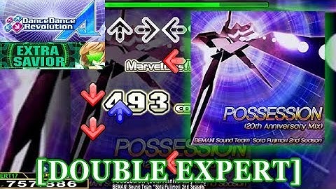 【DDR A (2018)】 POSSESSION (20th Anniversary Mix) [DOUBLE EXPERT] 譜面確認＋クラップ